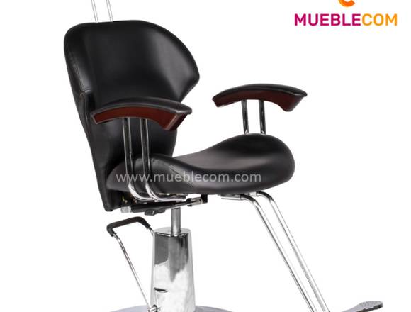 Silla Peluquería Barbería Reclinable Maquillaje Sp