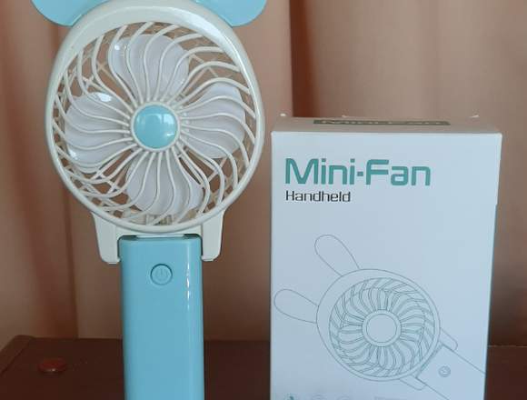 Mini ventilador mano facial mini fan