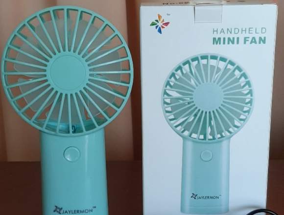 Mini ventilador de mano facial 2 velocidades