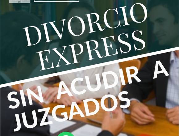 DIVORCIO EXPRESS SIN ACUDIR AL JUZGADO