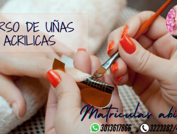 CURSO DE UÑAS ACRILICAS 