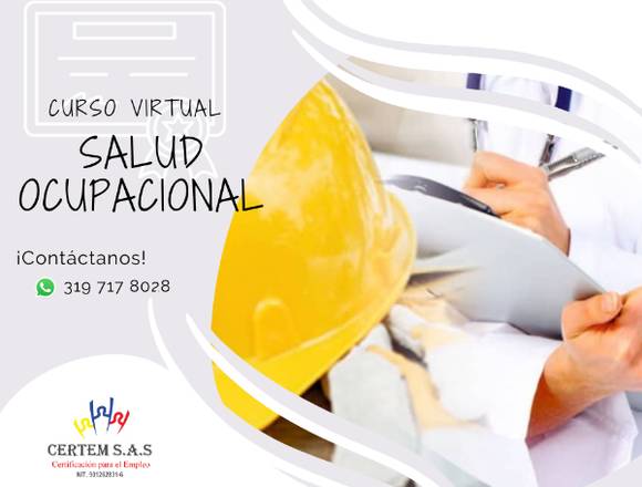 CURSO VIRTUAL DE SALUD OCUPACIONAL 