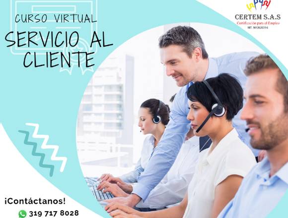 CURSO VIRTUAL DE SERVICIO AL CLIENTE 