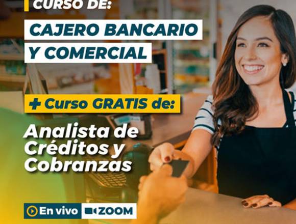 CURSO DE CAJERO BANCARIO Y COMERCIAL 