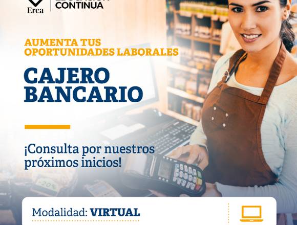 CURSO VIRTUAL DE CAJERO BANCARIO