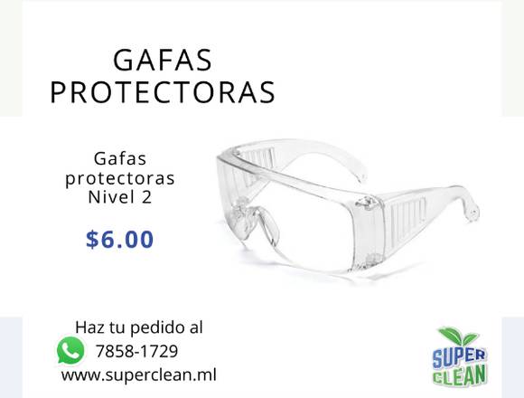 Gafas protectoras nivel 2