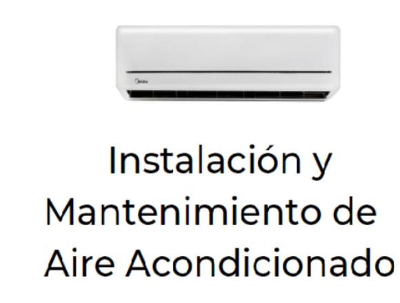 Instalación de aire acondicionados