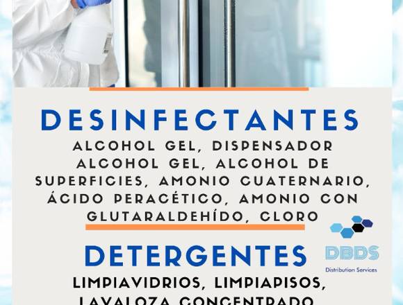 Desinfectantes y detergentes