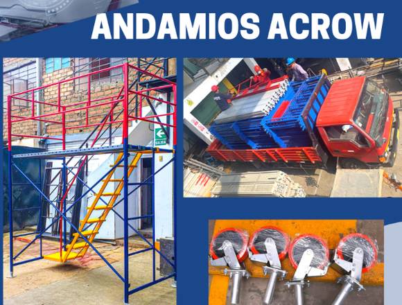 ANDAMIOS ACROW - CERTIFICADOS 