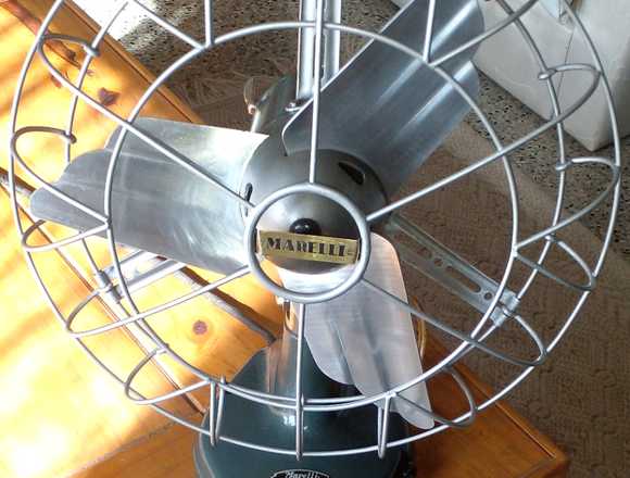 Ventilador Antiguo Italiano Marelli Wachiria   