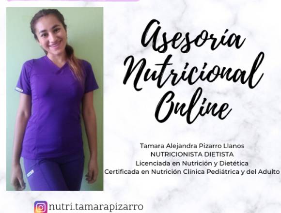 ASESORÍA NUTRICIONAL ONLINE