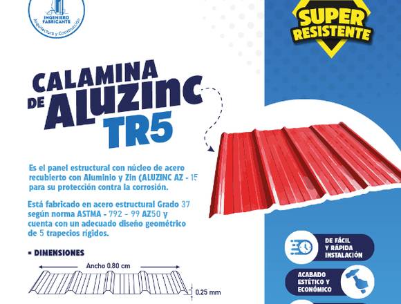 CALAMINAS DE ALUZINC