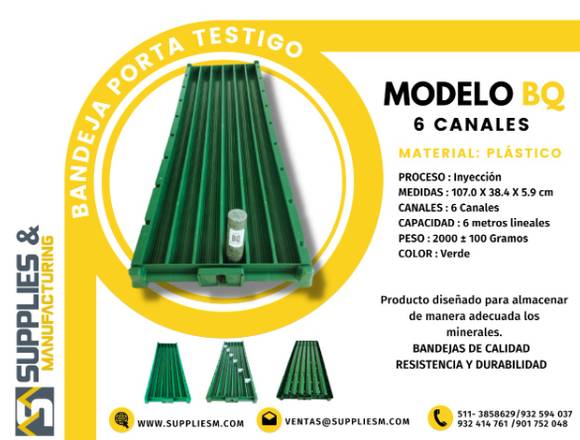 BANDEJAS BQ - SUPPLIES & MANUFACTURING