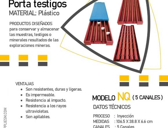 BANDEJAS PARA ALMACENAR MINERALES (NQ)