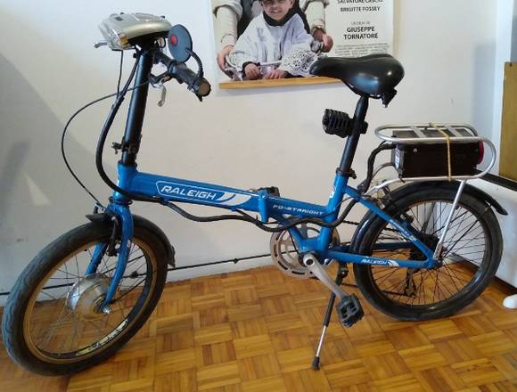 BICICLETA ELECTRICA PLEGABLE PUESTA A NUEVO 