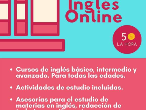 Clases /Asesorías de Inglés Online