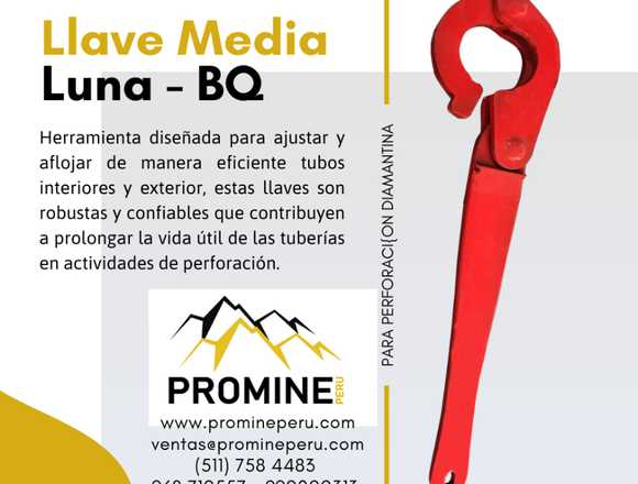 LLAVE MEDIA LUNA/ PROMINE