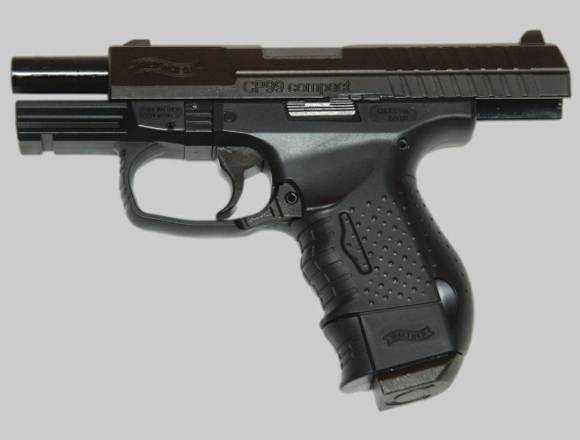 PISTOLA DE CO2 DE POSTAS CAL4.5mm