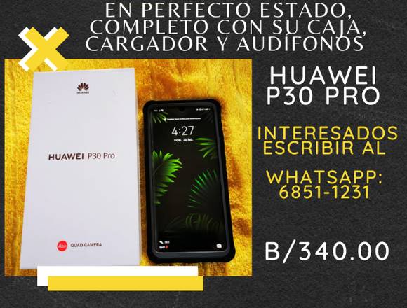 Huawei P30 Pro Perfecto Estado 