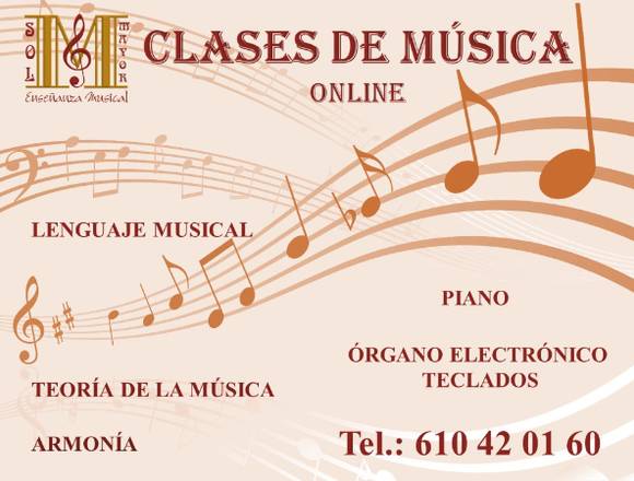 CLASES DE MÚSICA ONLINE