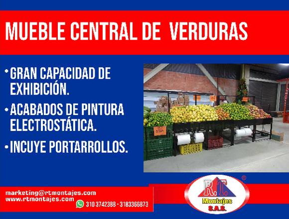 MUEBLE CENTRAL PARA VERDURA 