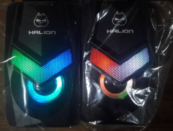 Parlantes Gamer Halion