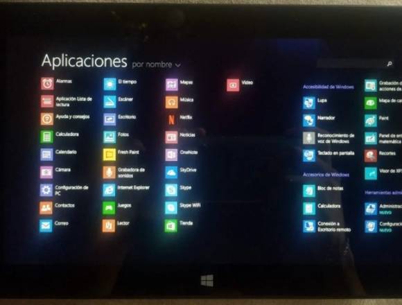 Venta/intercambio lap-tablet Microsoft surface rt