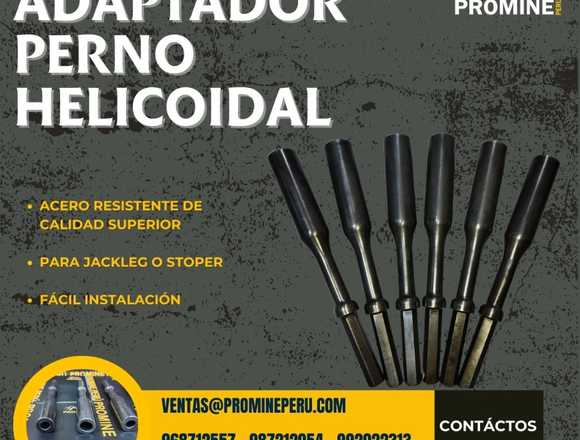 ADAPTADOR PERNO HELICOIDAL-PARA BARRA-PROMINE PERU