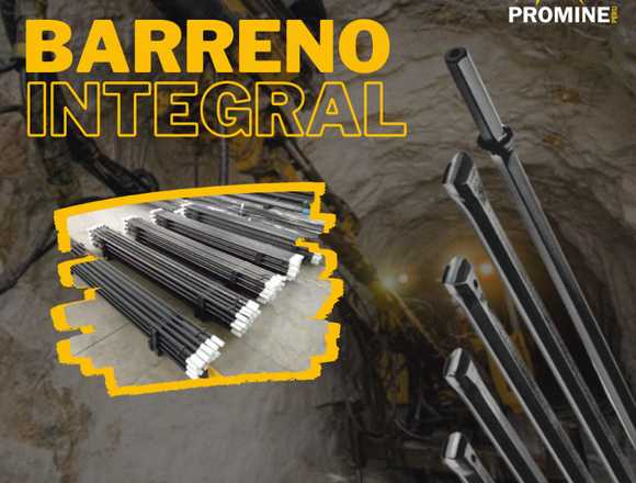 BARRENO INTEGRAL EQUIPO PERFORADOR-PROMINE PERÚ