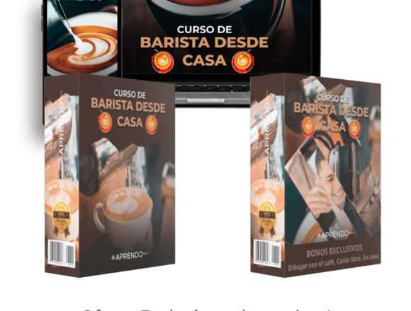 ¡Curso virtual de Barista! 🤩☕