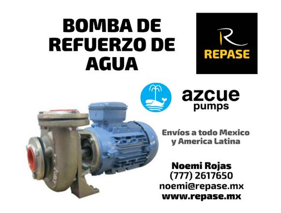 BOMBA DE REFUERZO DE AGUA AZCUE