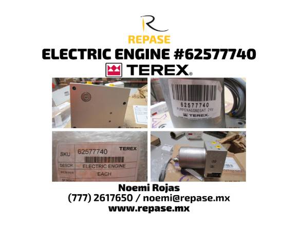 ELECTRIC ENGINE #62577740 TEREX