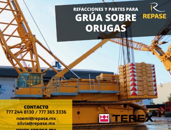 GRUA SOBRE ORUGAS CC2400-1  TEREX