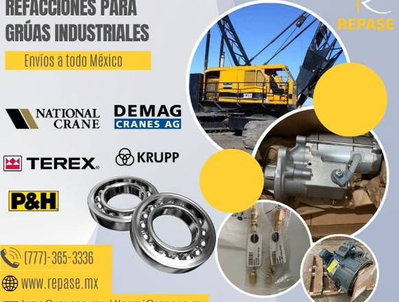 REFACCIONES PARA GRUAS INDUSTRIALES 