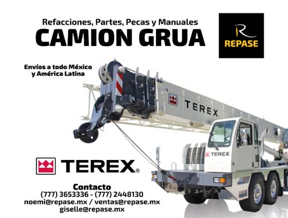 REFACCIONES PARA CAMION GRUA TEREX