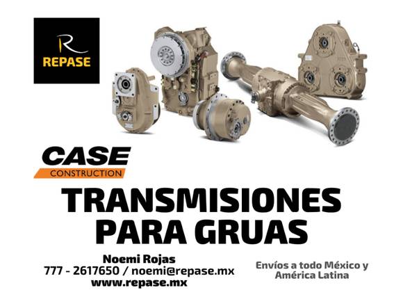 TRANSMISIONES PARA GRUAS CASE