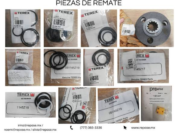 PIEZAS MARCA TEREX EN REMATE