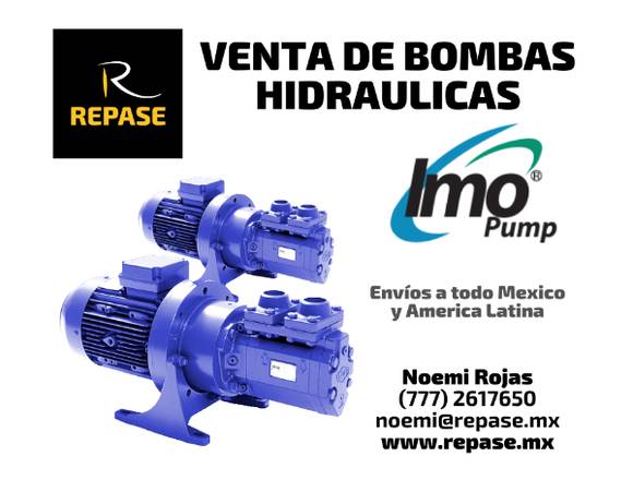 VENTA DE BOMBAS HIDRÁULICAS IMO - PUMP