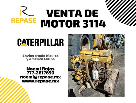 VENTA DE MOTOR 3114 CATERPILLAR