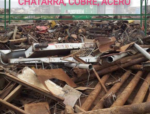 Compro fierro, chatarra, cobre 