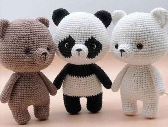 Amigurumi Tejido a mano técnica crochet