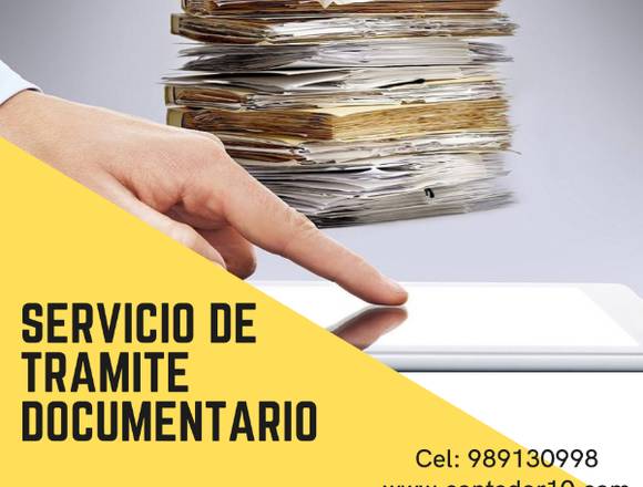 Servicio de tramite documentario