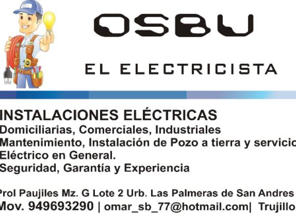 Electricista a domicilio OSBU