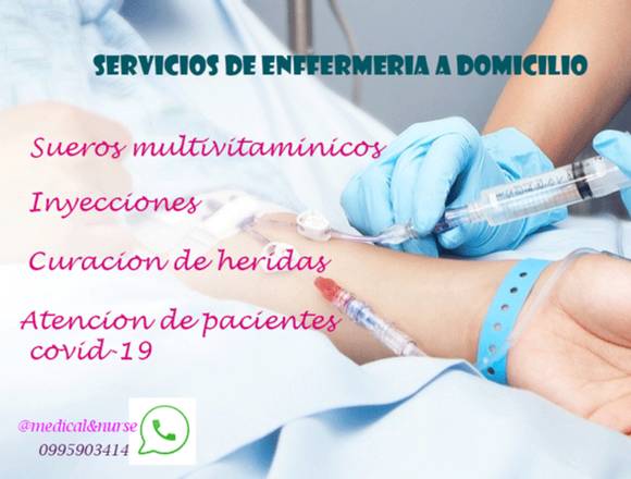 SERVICIOS DE MEDICINA Y ENFERMERIA A DOMICILIO