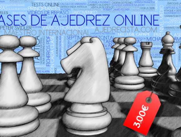 Clases ajedrez on-line con Maestro Internacional.