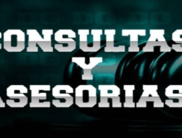 CONSULTAS Y ASESORÍAS LEGALES