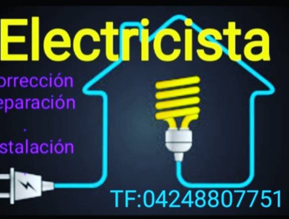 Electricista en mantenimiento