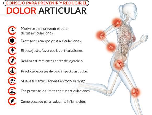 Evita el dolor articular