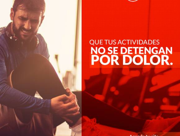 No detenga su vida por el DOLOR 