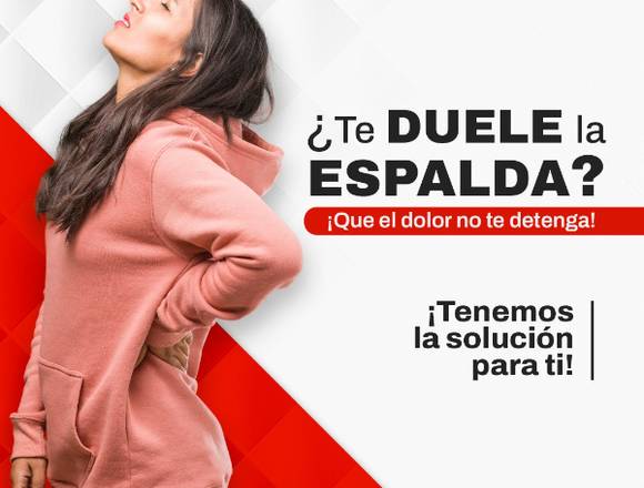 ¿Te DUELE la ESPALDA?